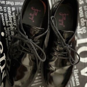 Shiny Black woman's Shoes